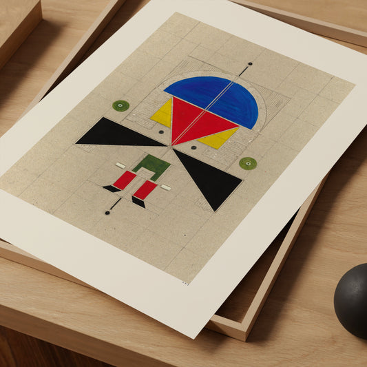 Man With Mustache Poster - HiPosterShop