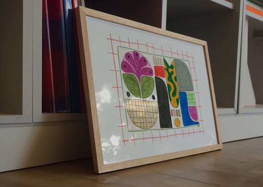 Colourful Crazy Poster - HiPosterShop