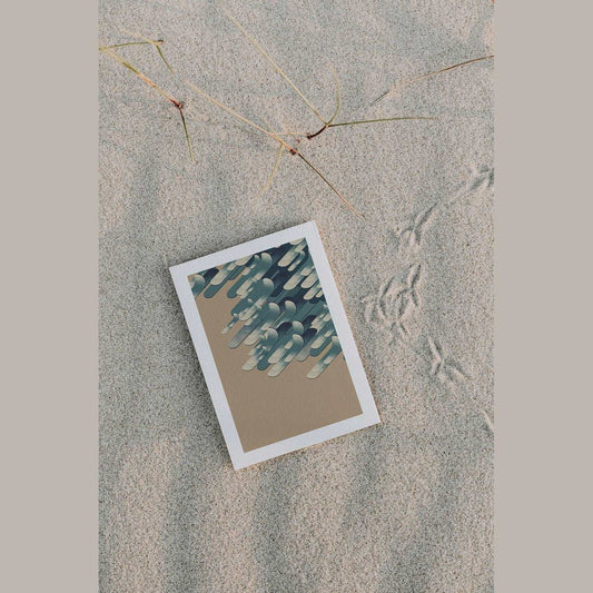 Isometric Waves Poster - HiPosterShop