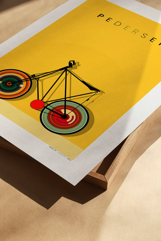 Pedersen Bike Poster - HiPosterShop