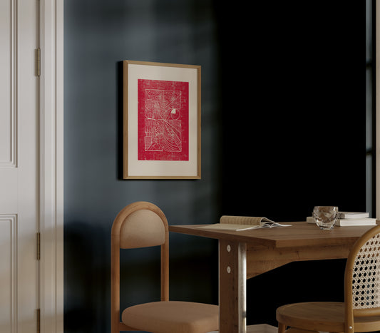 Surreal linoleum Poster - HiPosterShop