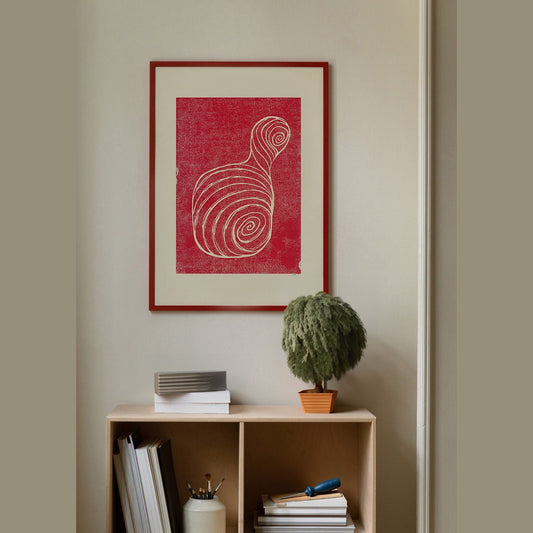 Twisted Tree linoleum Poster - HiPosterShop