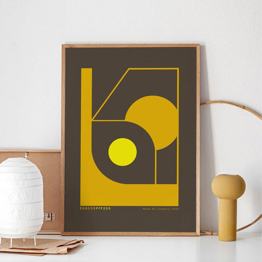 Color Code Yellow - HiPosterShop