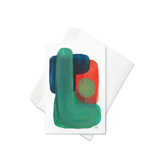 My First Fall Greeting card - HiPosterShop