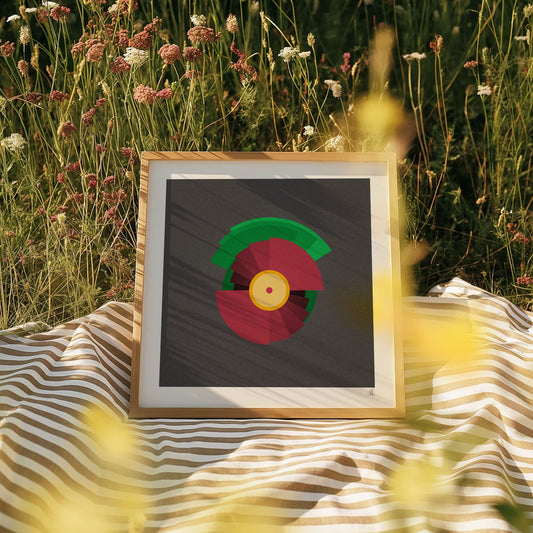 African Daisy graphic poster - HiPosterShop