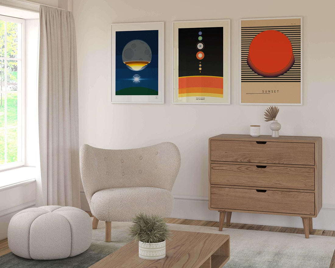 Discover the New Solar System Collection at HiPosterShop