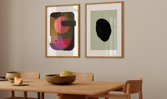 How to Hang Art Prints Perfectly