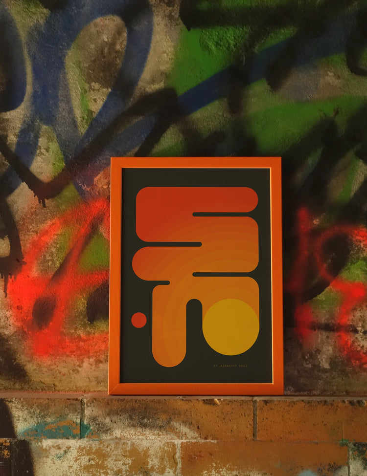 Pop Art-trykkollektion