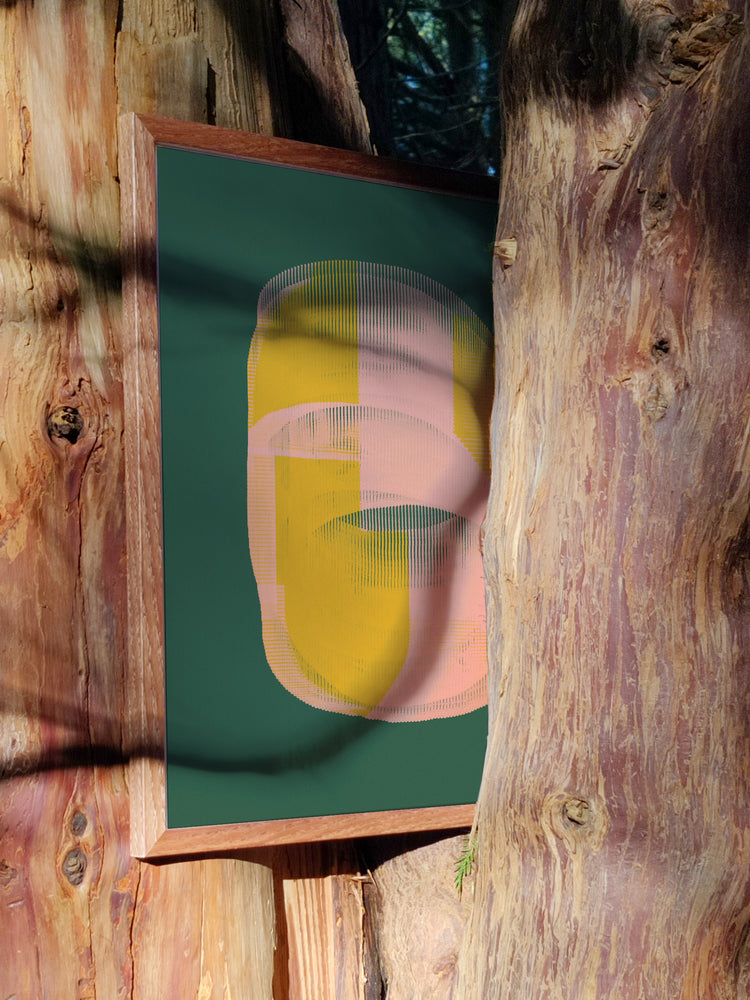 Abstrakte plakaterkollektion