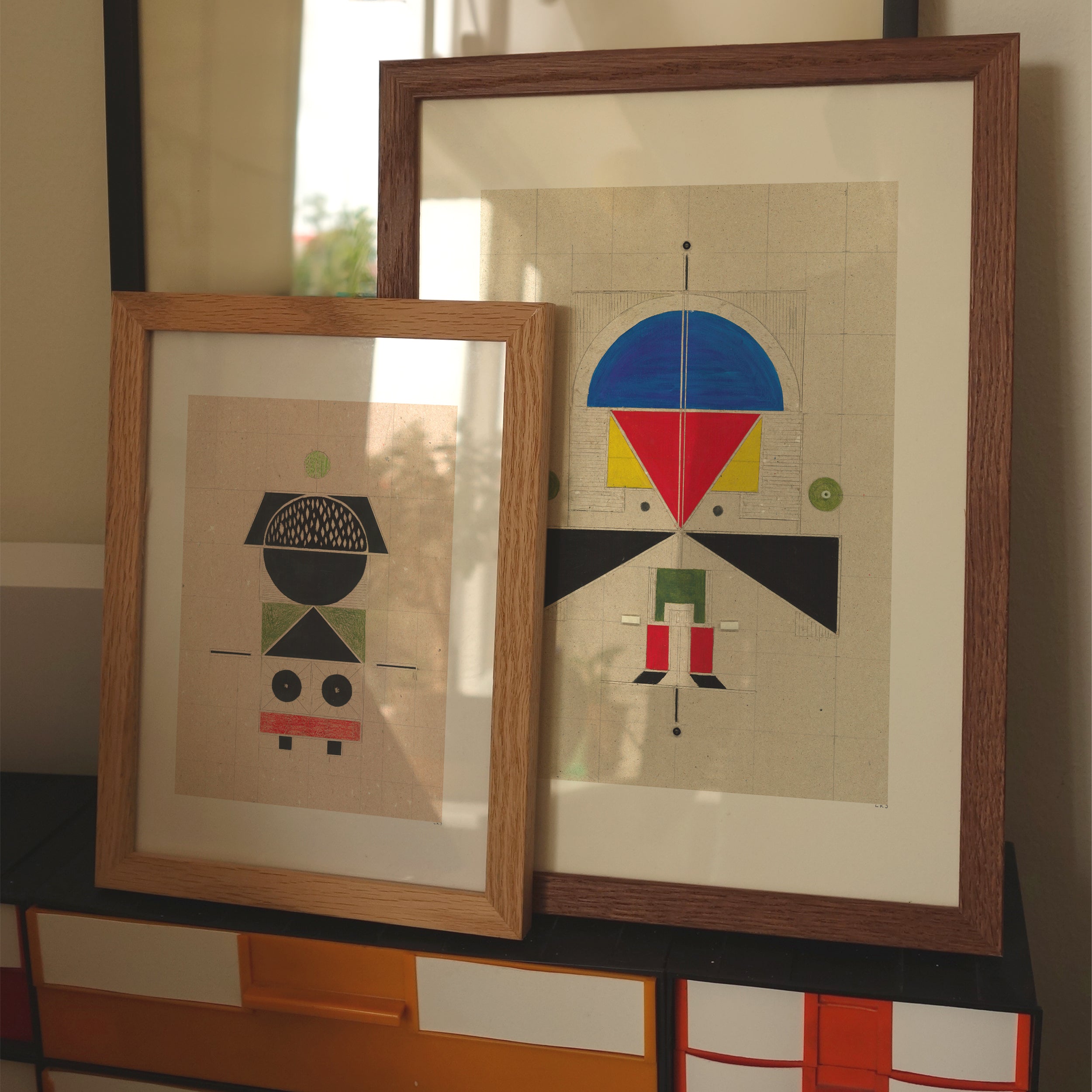 3 sizes framed artwork mock up 01