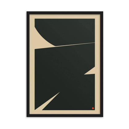 CLIFFS Framed poster