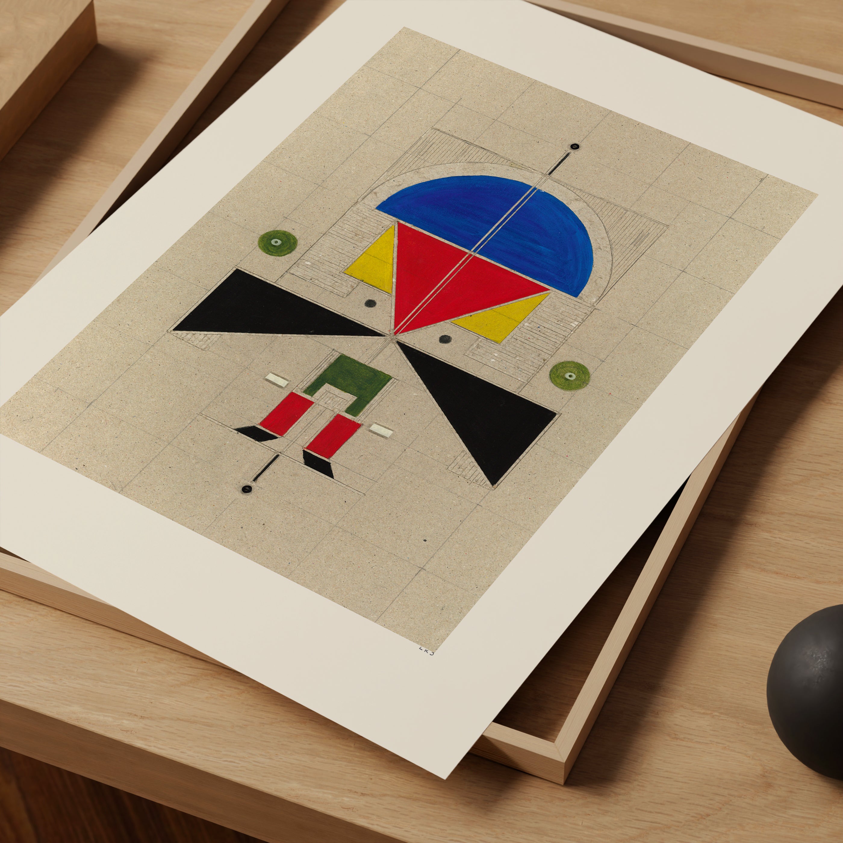 Man With Mustache Poster - HiPosterShop