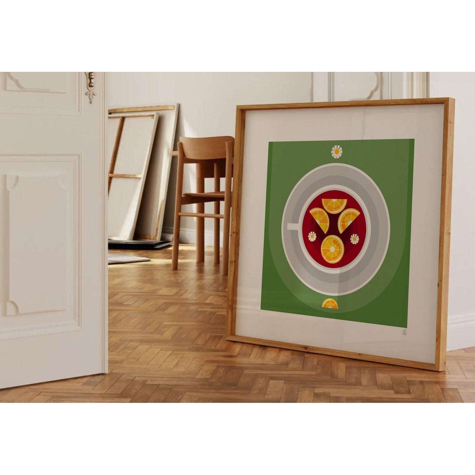 Chamomile Tea With Citrus - Photo paper poster - HiPosterShop