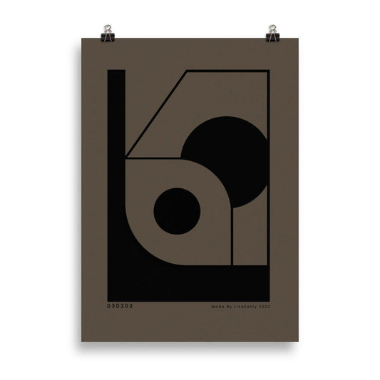 Color Code Black Poster | HiPosterShop