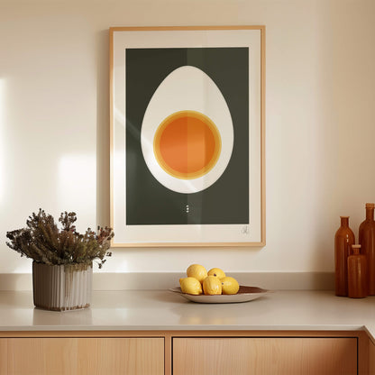 HALF EGG poster