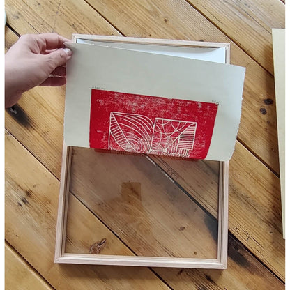 Surreal Lino Artwork