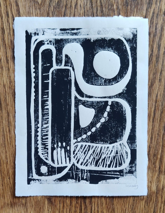 Limited Linoleum Print By Lisa Ketty - HiPosterShop