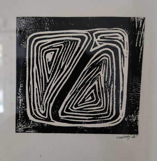 Limited Linoleum Print No. 01 By Lisa Ketty - HiPosterShop