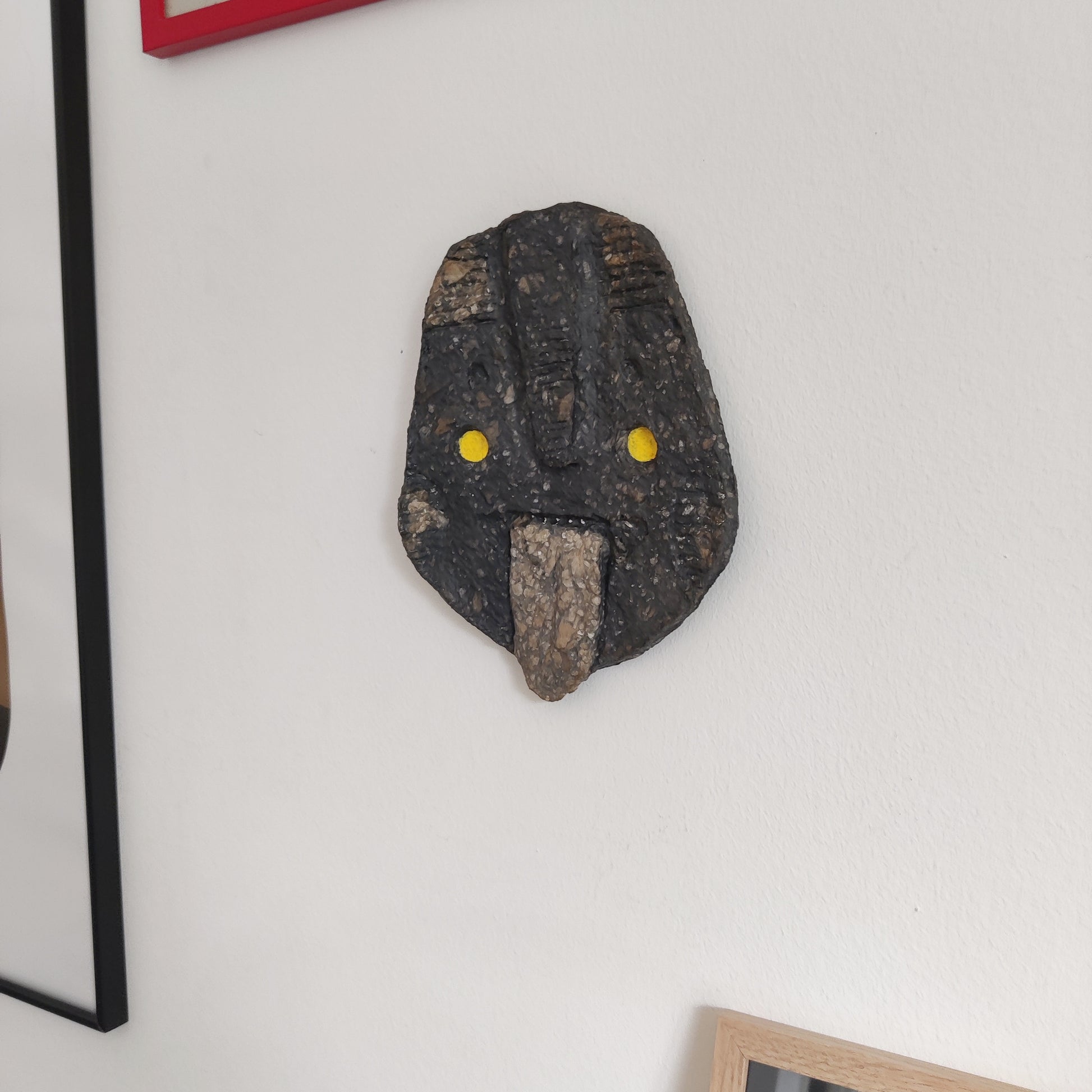 Yellow eyes Mask - HiPosterShop