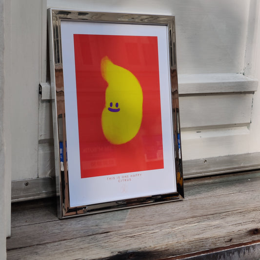 One Happy Citrus Poster