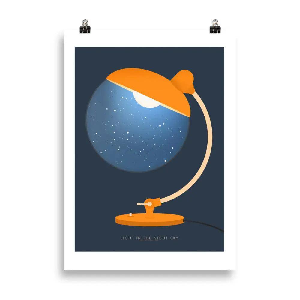 LIGHT IN THE NIGHT SKY Poster | HiPosterShop