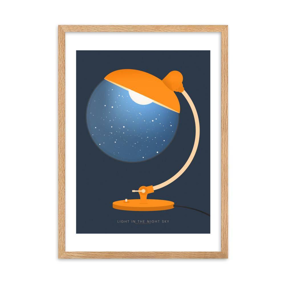 Lights In The Night Sky Framed Poster | HiPosterShop