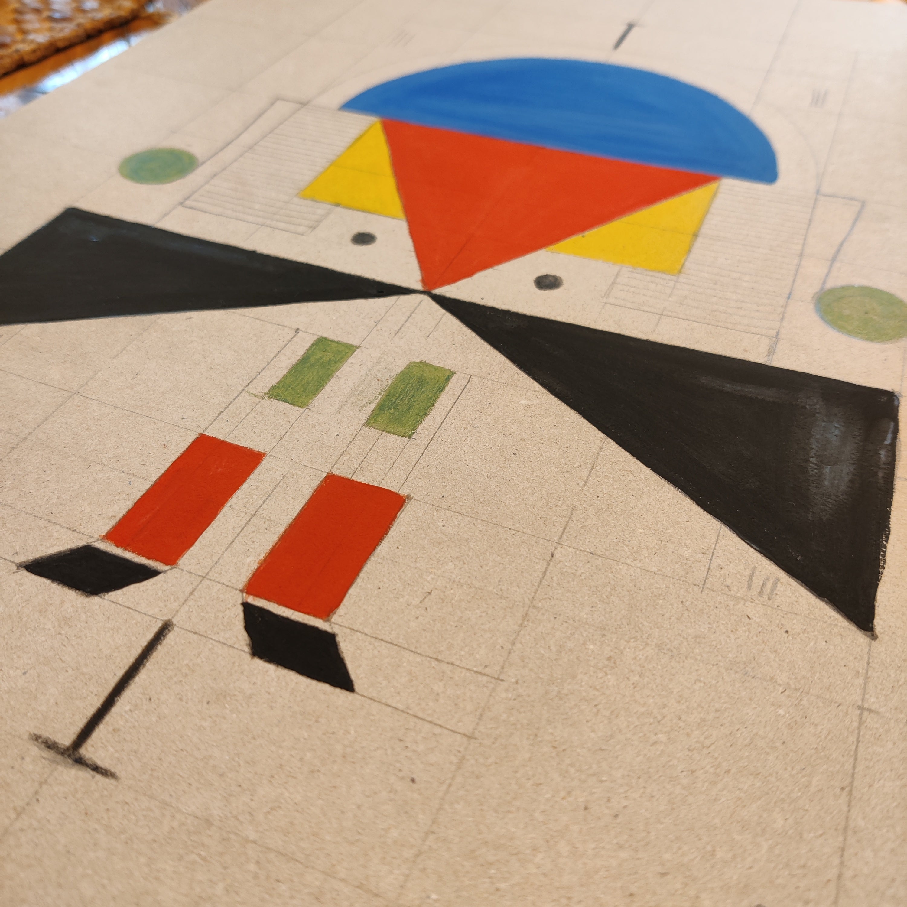 Mustache in the Making