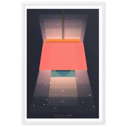 Night Lamp Framed poster