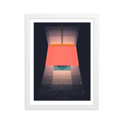 Night Lamp Framed poster