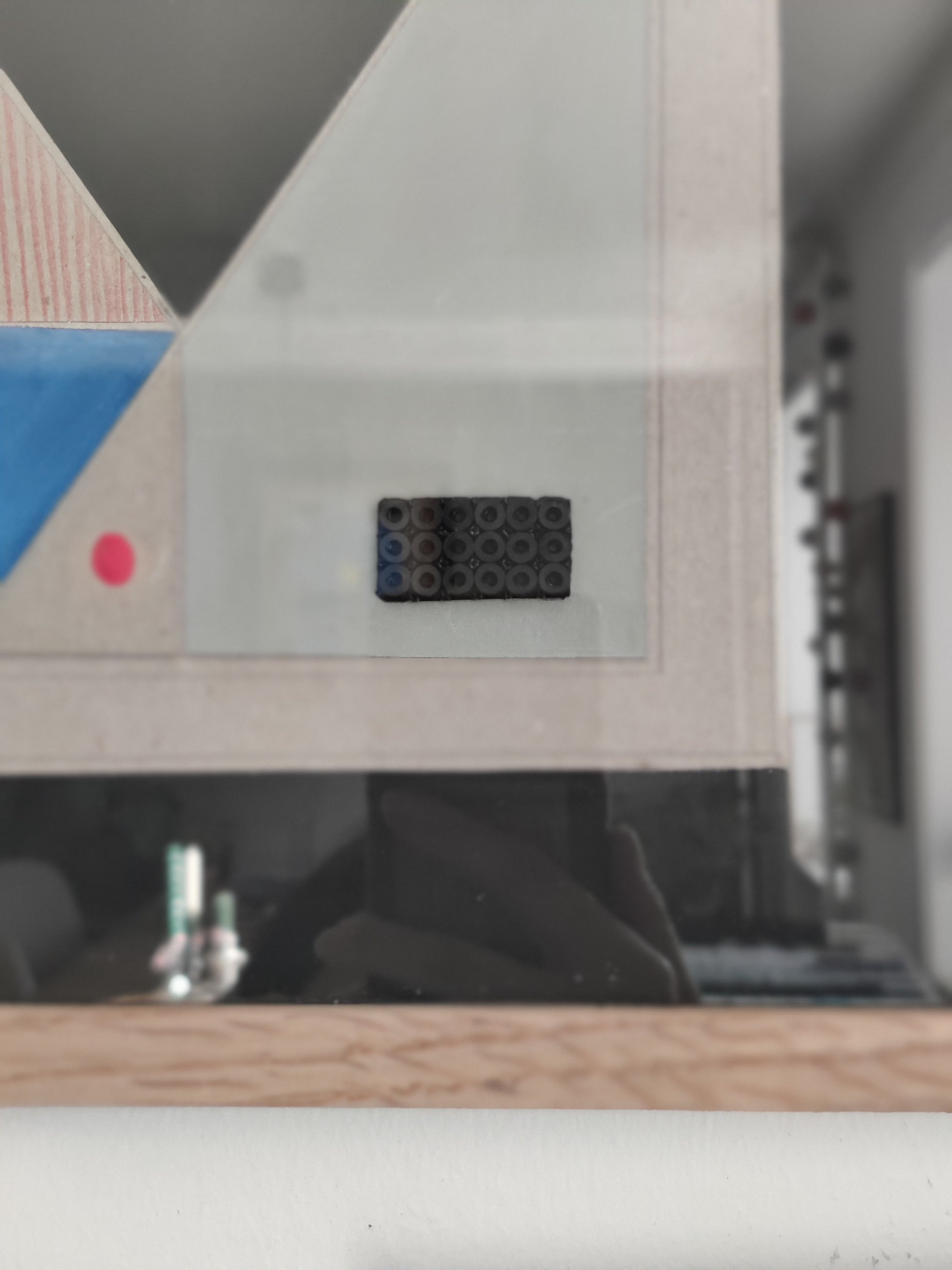 Originalt diamant-kartonkunstværk