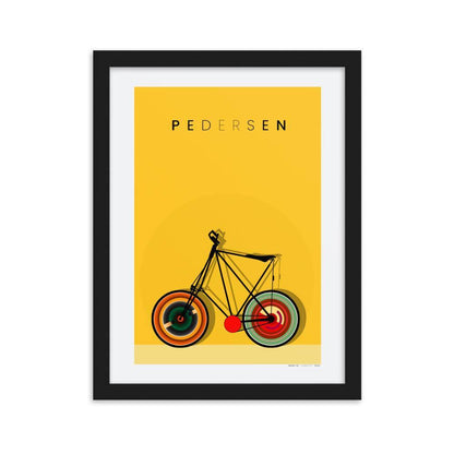 Pedersen Bike Framed poster