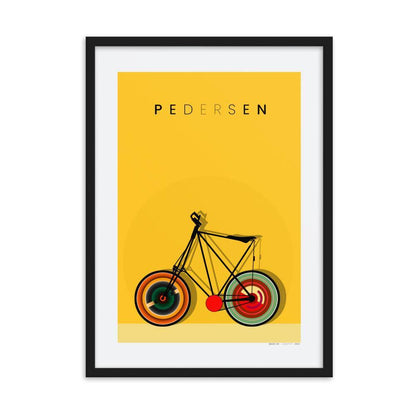 Pedersen Bike Framed poster