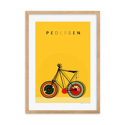 Pedersen Bike Framed poster