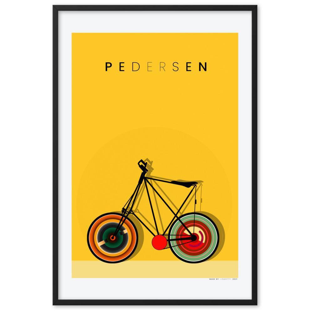 Pedersen Bike Framed poster