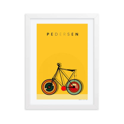 Pedersen Bike Framed poster