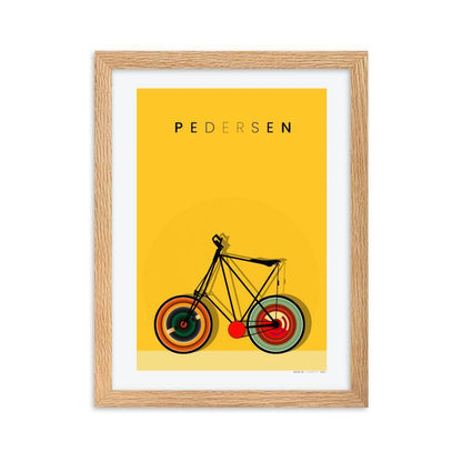 Pedersen Bike Framed poster