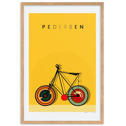 Pedersen Bike Framed poster