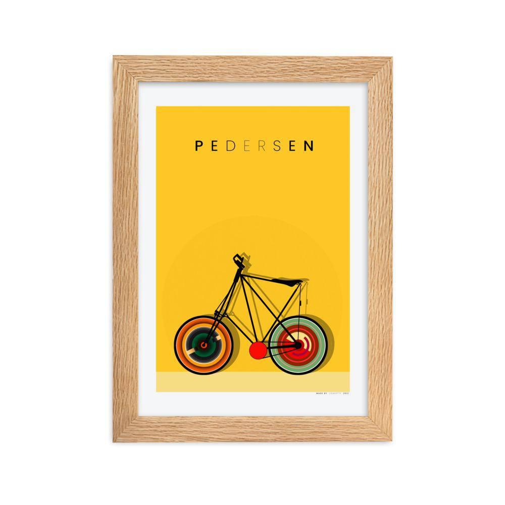 Pedersen Bike Framed poster