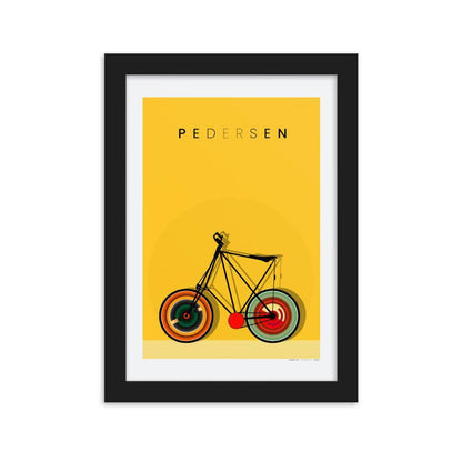 Pedersen Bike Framed poster