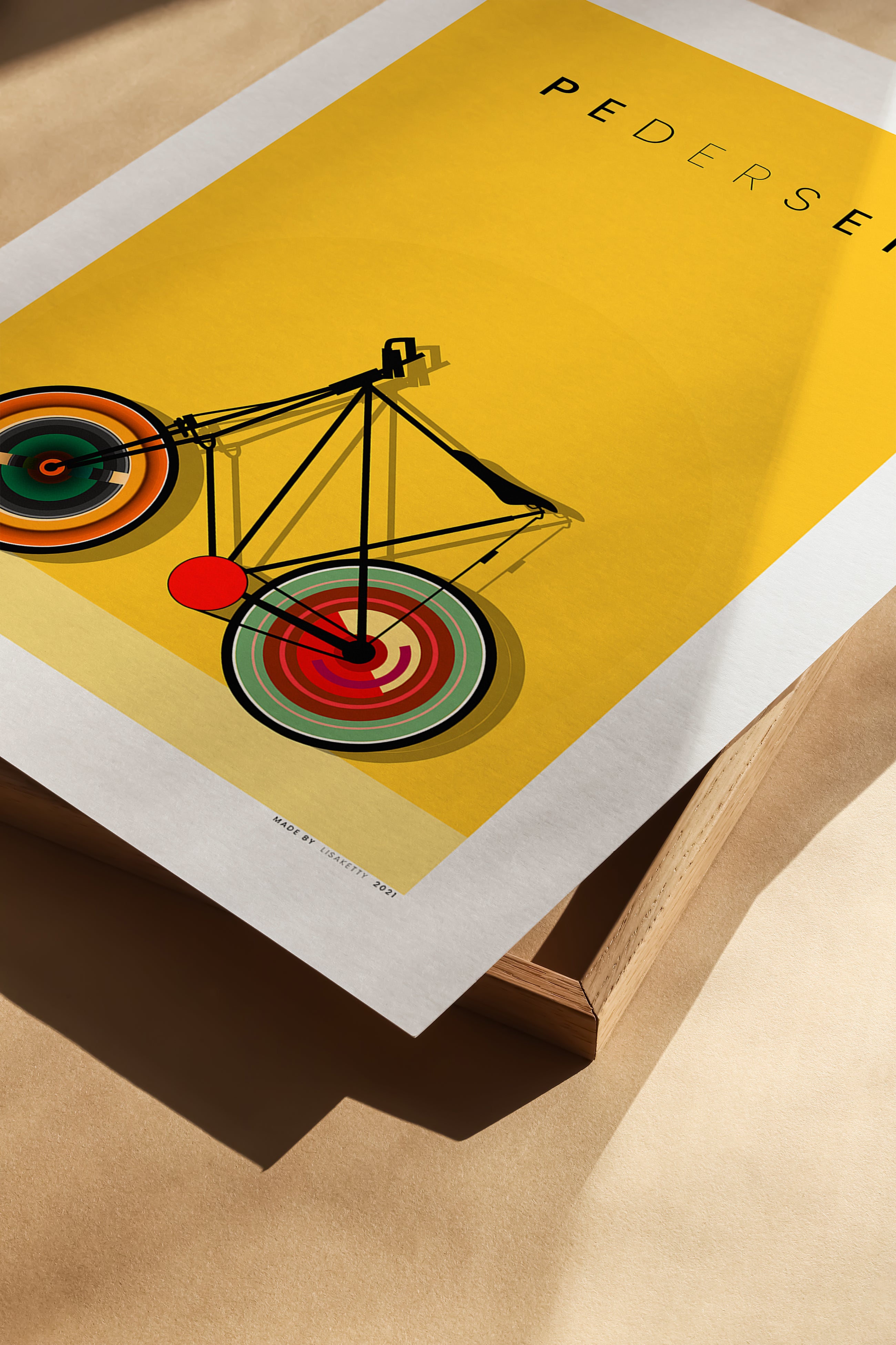 Pedersen Bike Poster - HiPosterShop
