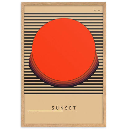 Sunset Framed Poster