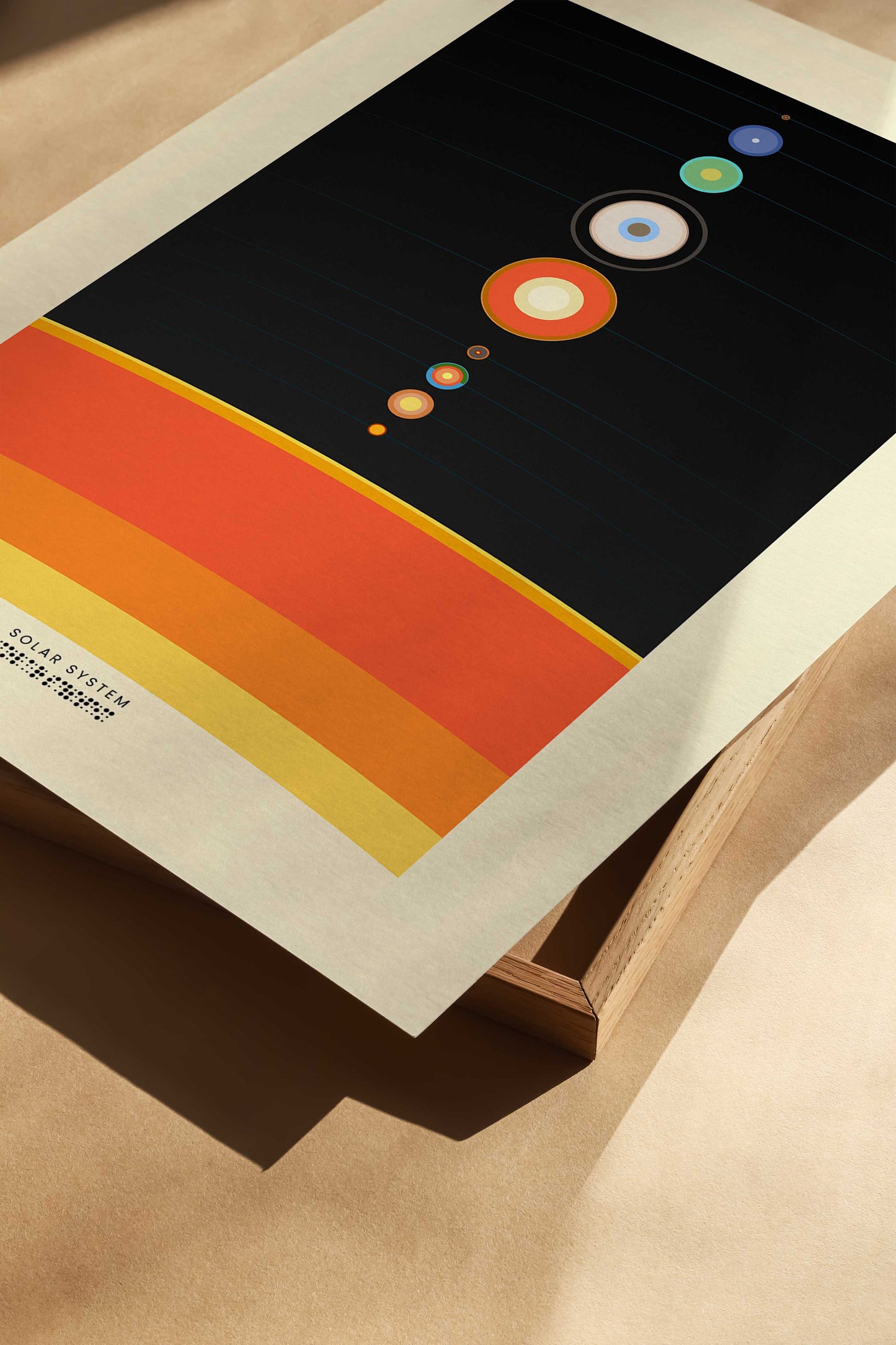 Solar System Framed Poster