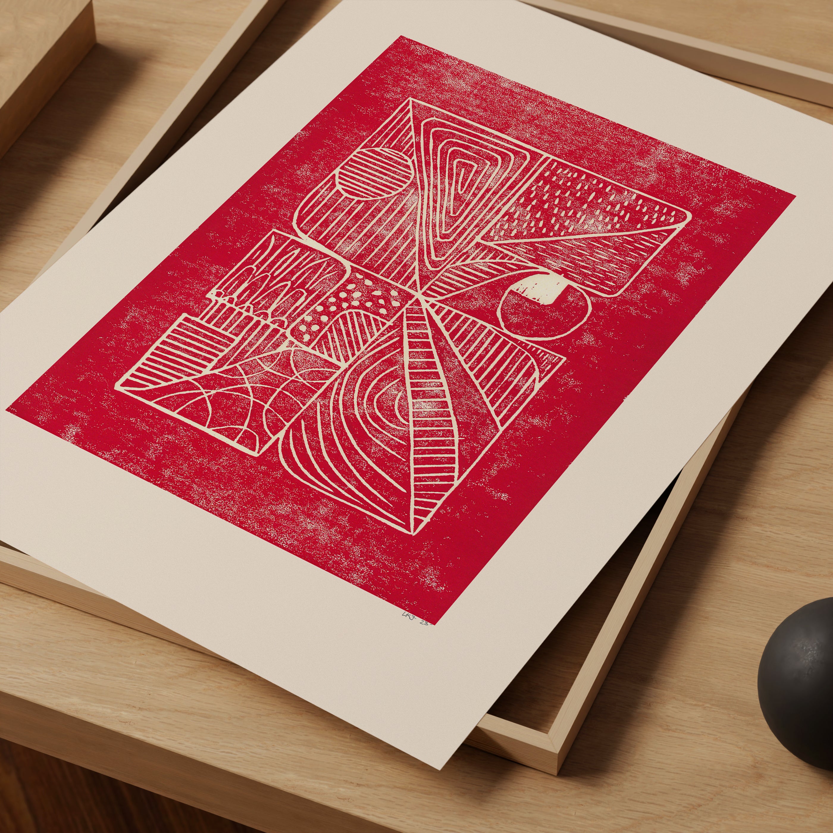 Surreal linoleum Poster - HiPosterShop