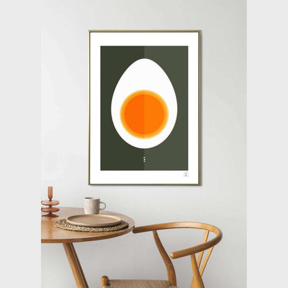 HALF EGG poster