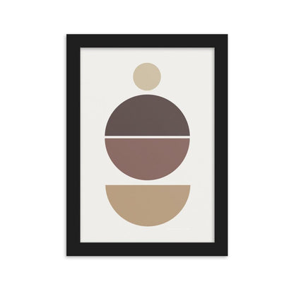 Simple Nordic Framed Poster