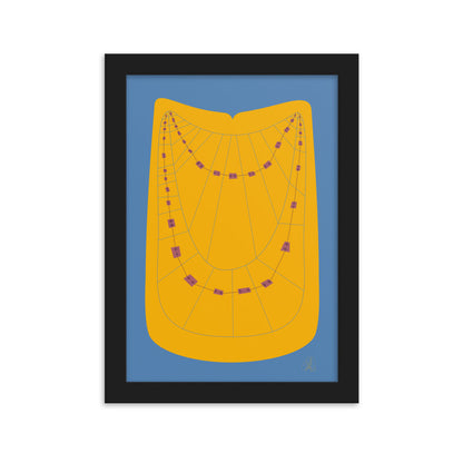 Teeth Alignment Made Easy: An Orthodontic Braces Framed Poster