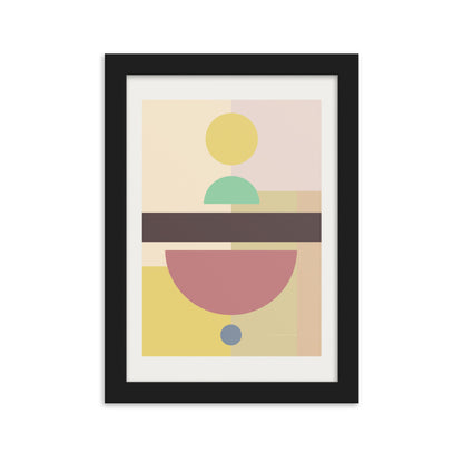 The Rattle Poster Framed matte paper poster