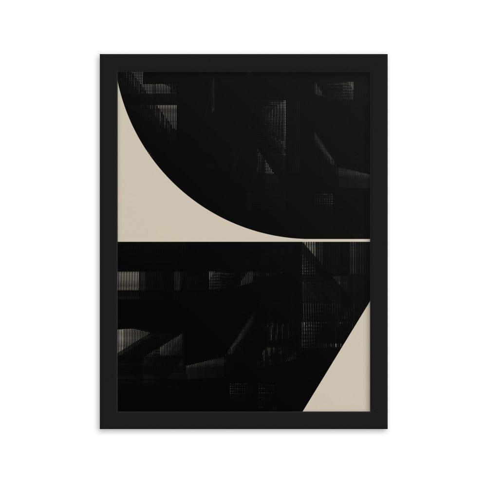 Minimalistic Abstract Framed poster