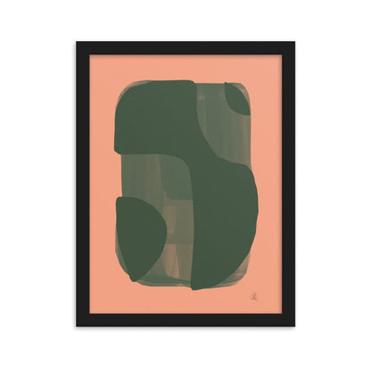 Green Thing framed artwork