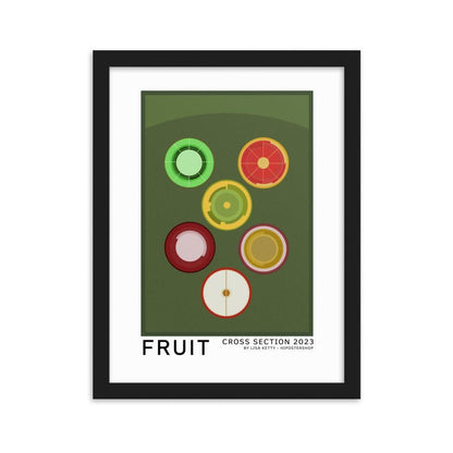 Fruit Poster Framed Artwork